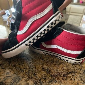 Toddler boy Vans size 8.0